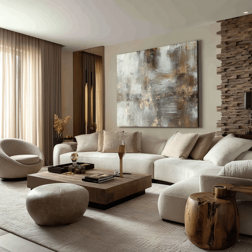 Living Room for Your Neutral Home Decor