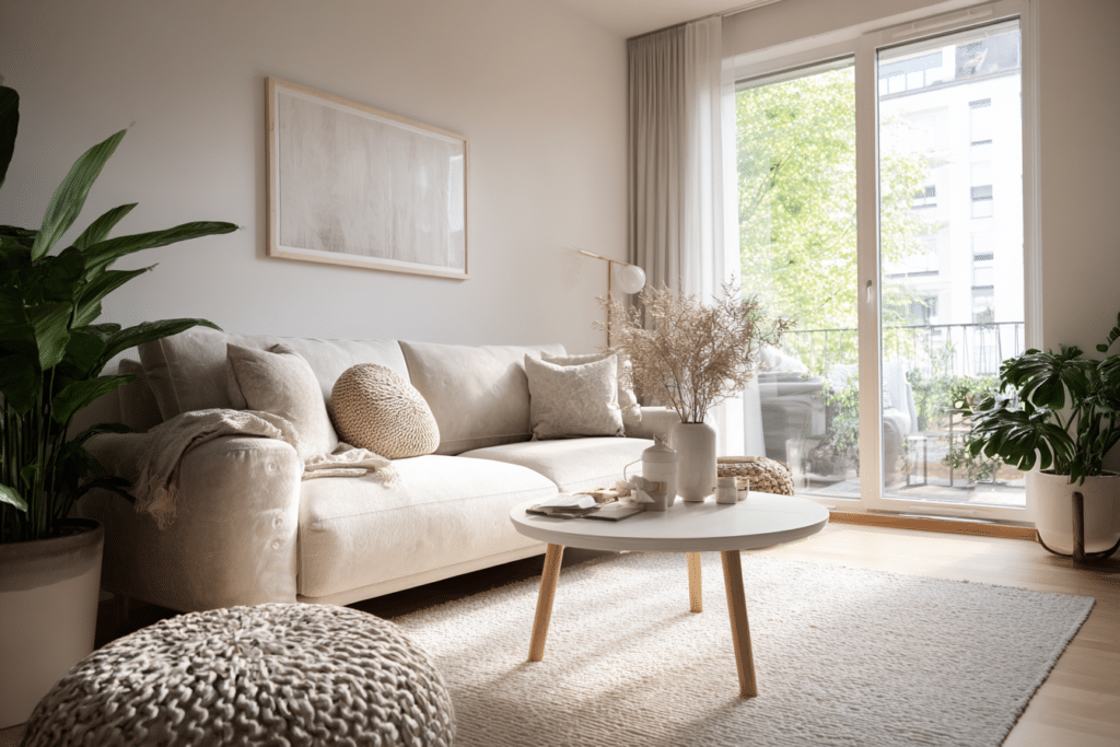 Modern small living room makeover