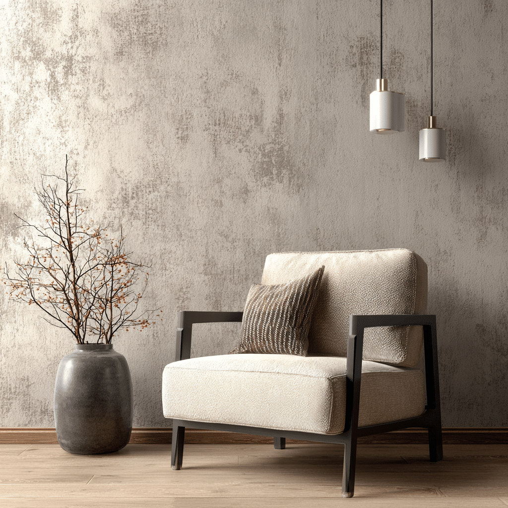 Textured Neutral Wallpaper for Your Neutral Home Decor