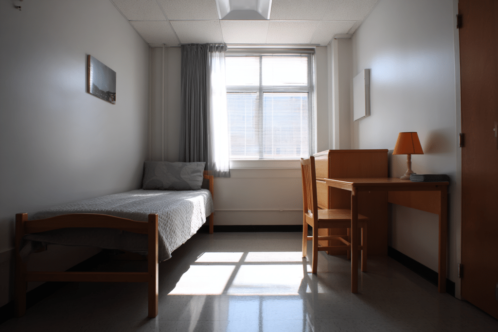 The Dorm Room Before the Makeover