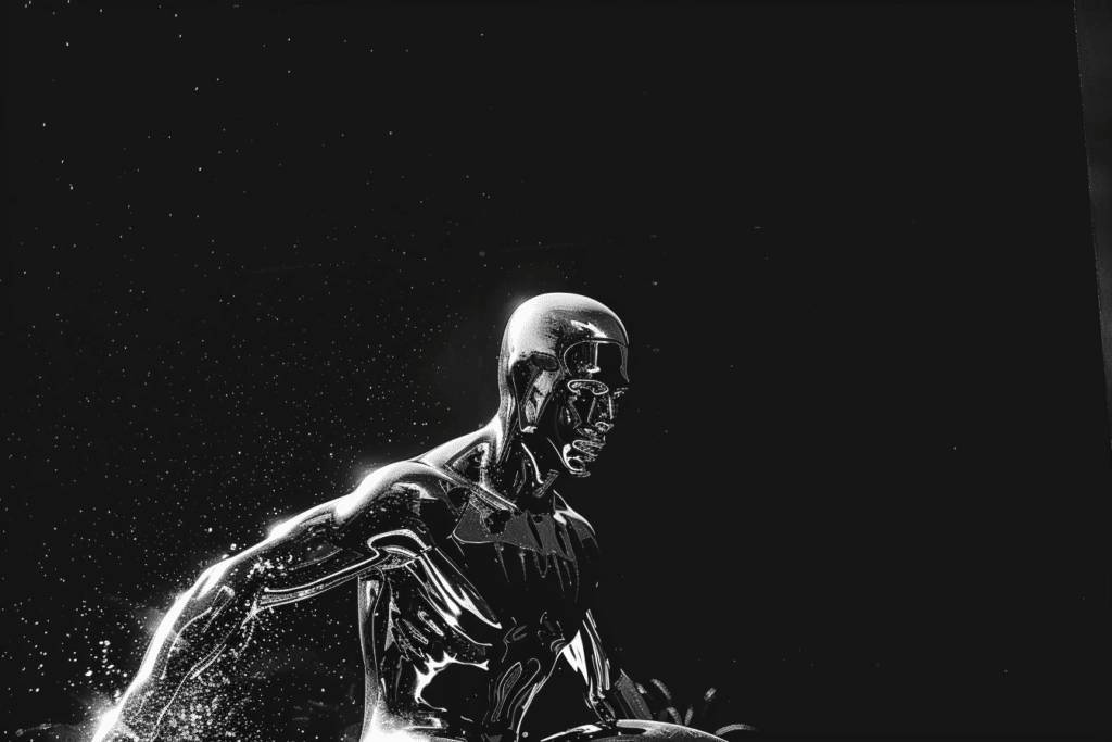 Elevate Your Space with Stunning Silver Surfer Wallpaper: A Modern Interior Design Guide