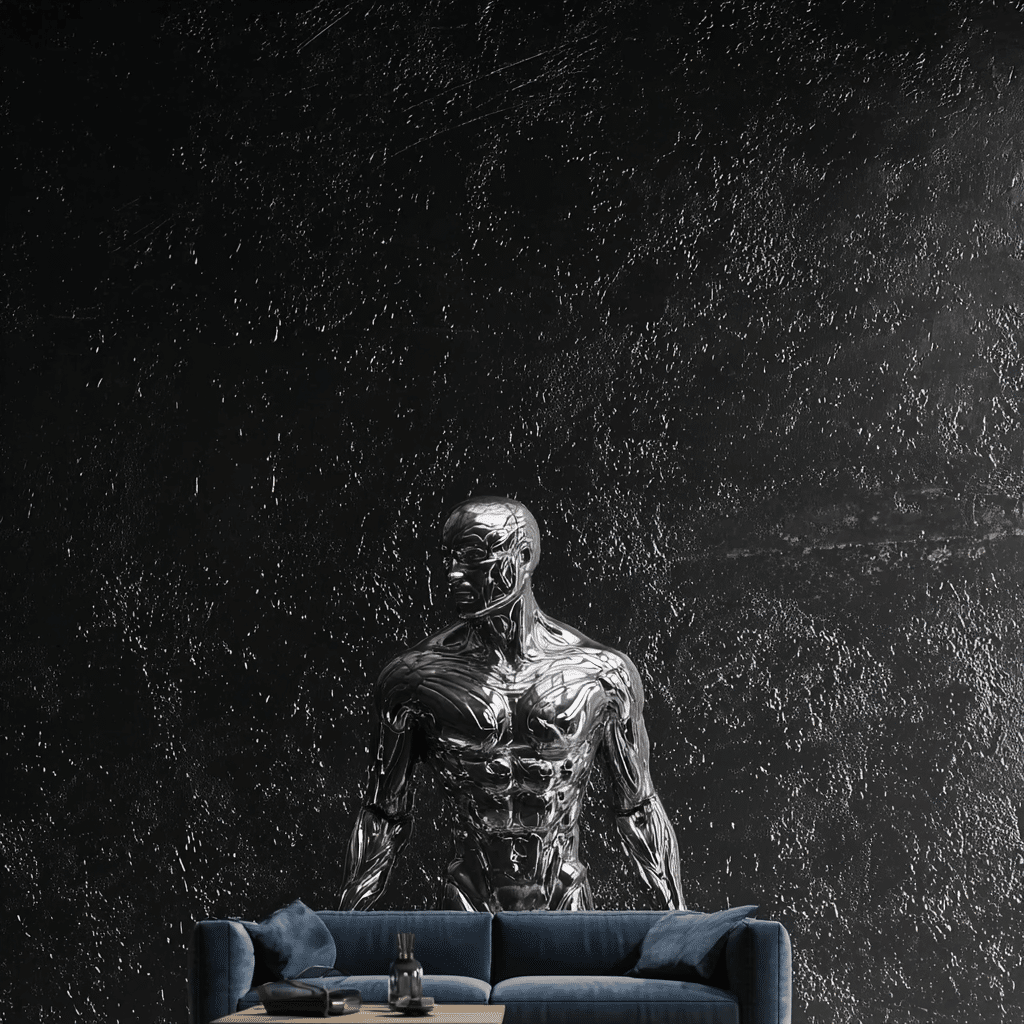 Elevate Your Space with Stunning Silver Surfer Wallpaper: A Modern Interior Design Guide
