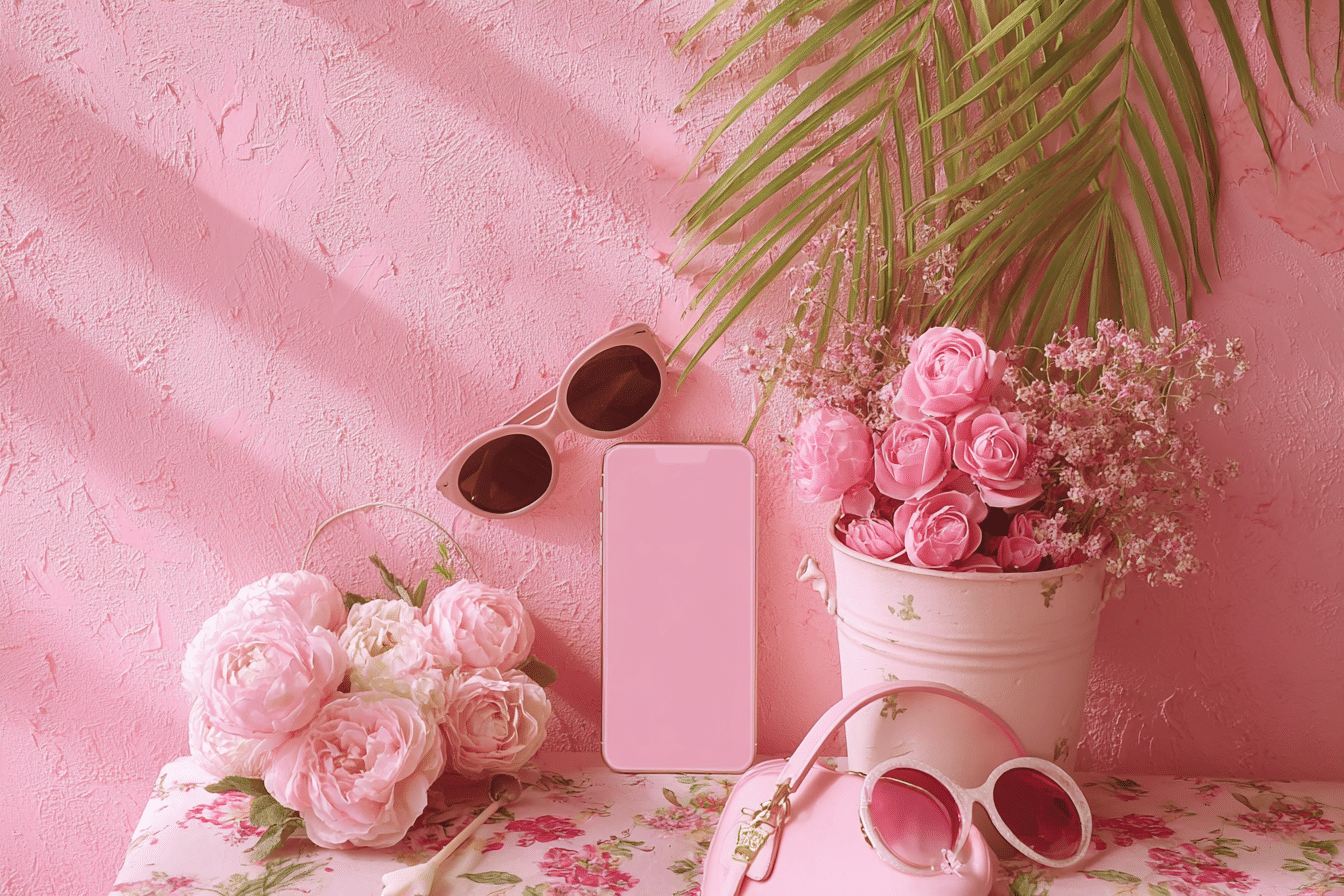 Transform Your Bedroom with Girly Pink Wallpapers: Preppy & Aesthetic Vibes