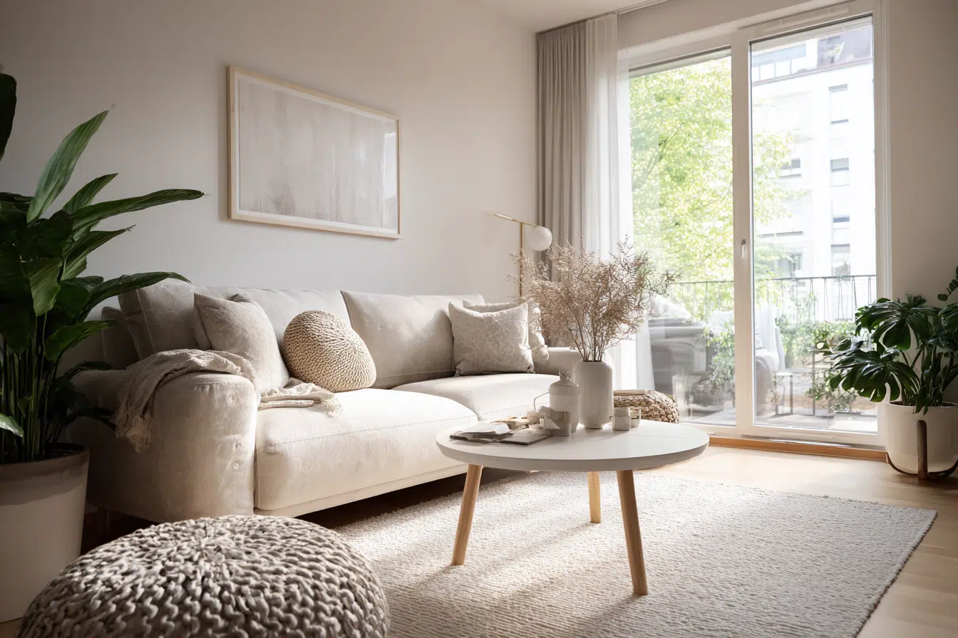 Modern Small Living Room Makeover Under $1000