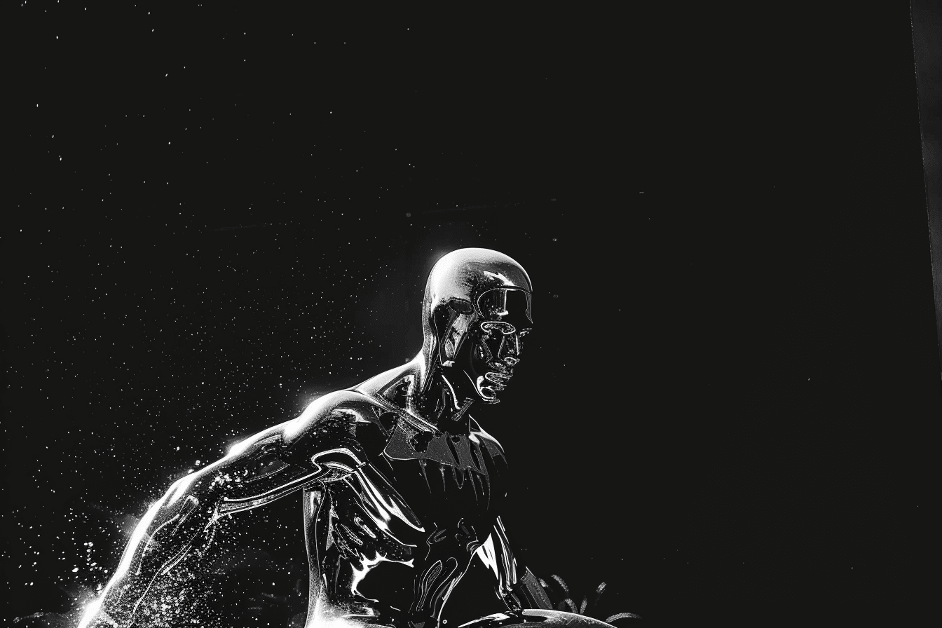 Elevate Your Space with Stunning Silver Surfer Wallpaper: A Modern Interior Design Guide